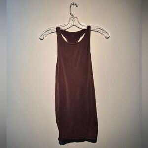 Lululemon Burgundy Long Tank Top | Size Medium